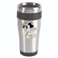 Space Astronaut Boombox 16oz Travel Tumbler