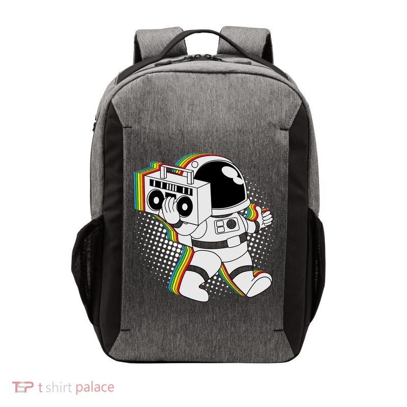 Space Astronaut Boombox Vector Backpack