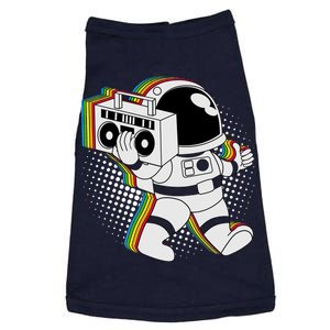 Space Astronaut Boombox Doggie Tank