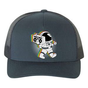 Space Astronaut Boombox Yupoong Adult 5-Panel Trucker Hat