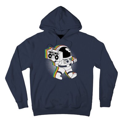 Space Astronaut Boombox Hoodie