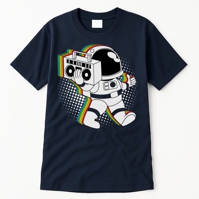 Space Astronaut Boombox Tall T-Shirt