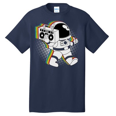 Space Astronaut Boombox Tall T-Shirt