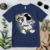 Space Astronaut Boombox Premium T-Shirt