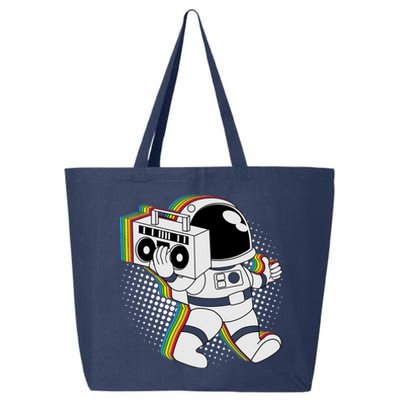 Space Astronaut Boombox 25L Jumbo Tote