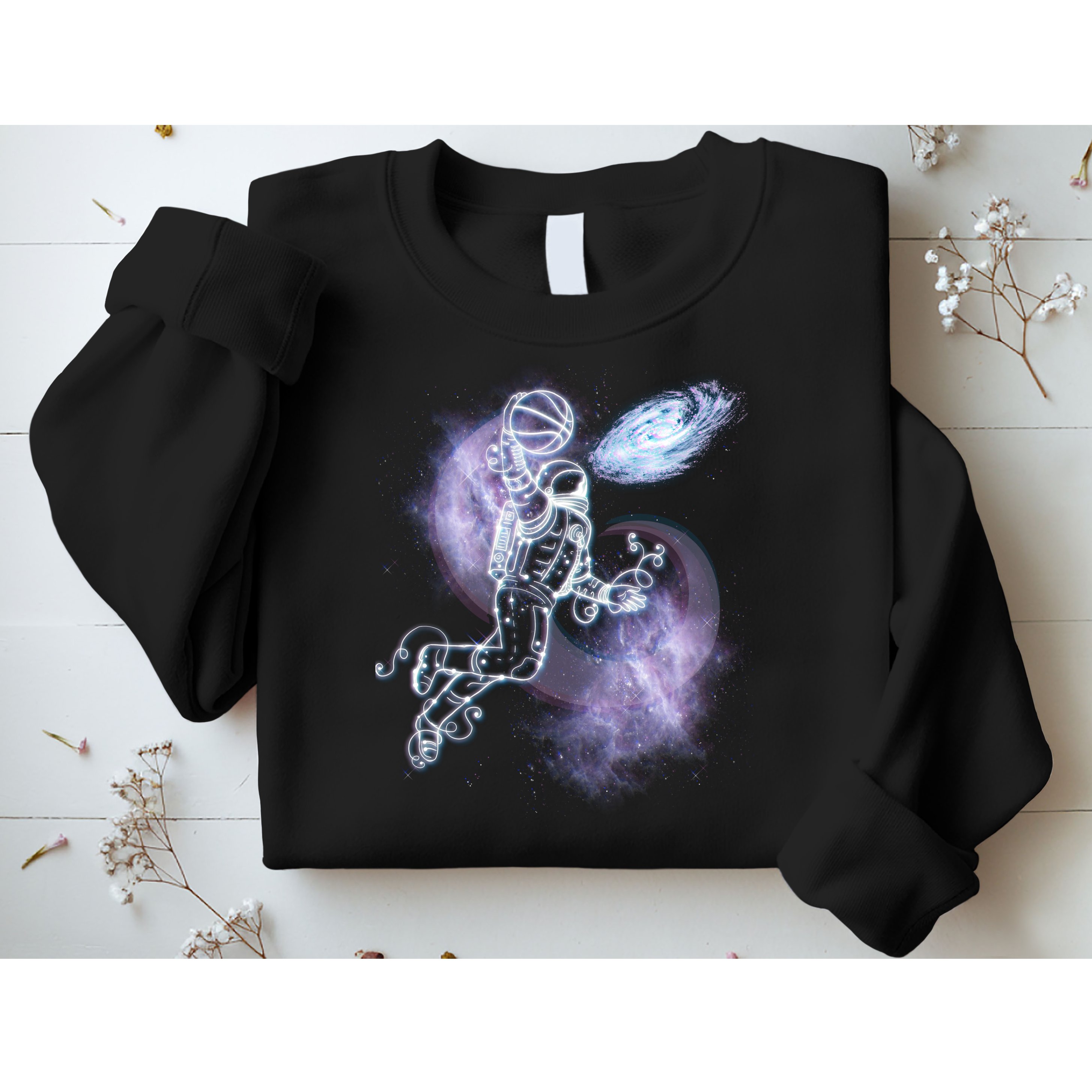 Space Astronaut Dunk Nebula Jam Sweatshirt