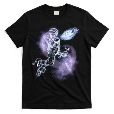 Space Astronaut Dunk Nebula Jam T-Shirt