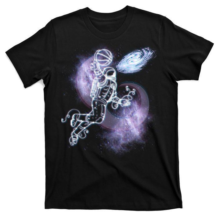 Space Astronaut Dunk Nebula Jam T-Shirt