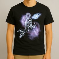 Space Astronaut Dunk Nebula Jam T-Shirt