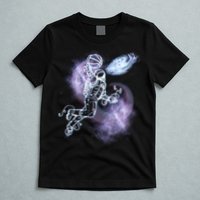 Space Astronaut Dunk Nebula Jam T-Shirt
