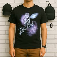 Space Astronaut Dunk Nebula Jam T-Shirt