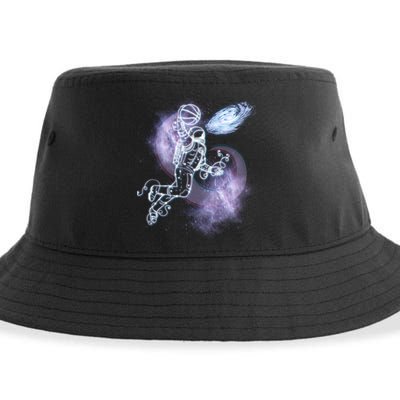 Space Astronaut Dunk Nebula Jam Sustainable Bucket Hat