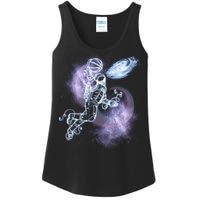 Space Astronaut Dunk Nebula Jam Ladies Essential Tank