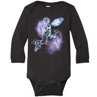 Space Astronaut Dunk Nebula Jam Baby Long Sleeve Bodysuit