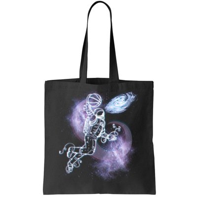 Space Astronaut Dunk Nebula Jam Tote Bag