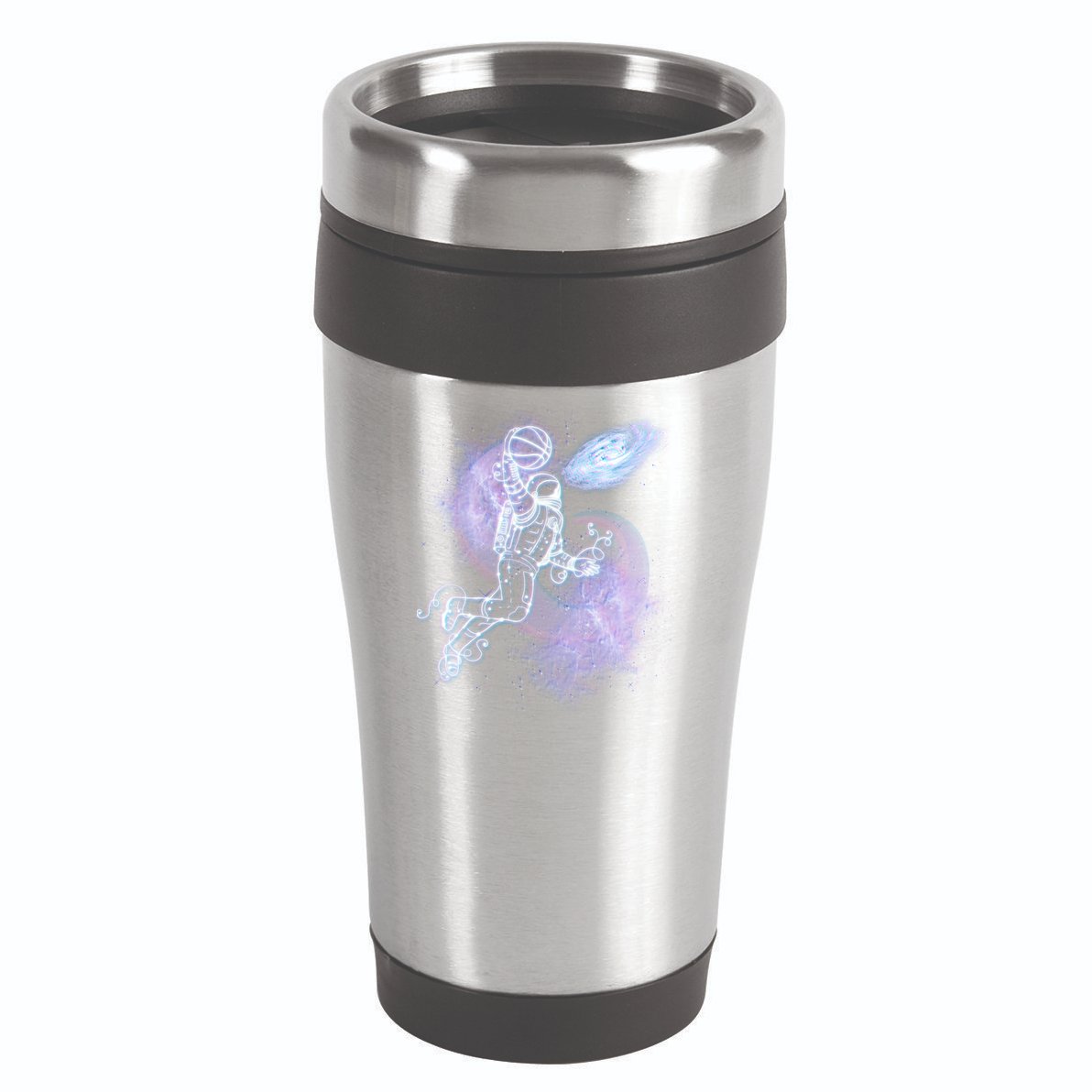 Space Astronaut Dunk Nebula Jam 16oz Travel Tumbler