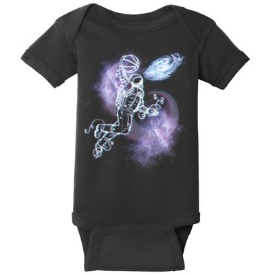 Space Astronaut Dunk Nebula Jam Baby Bodysuit