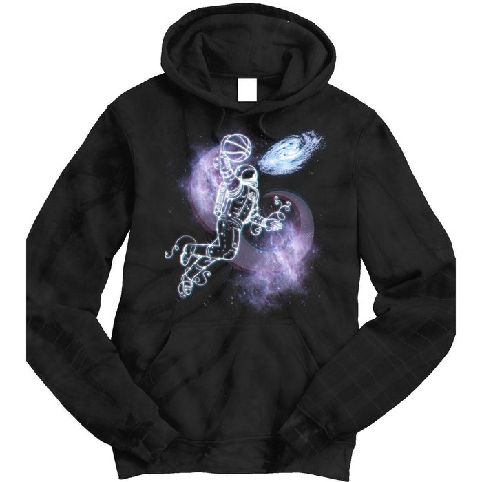 Space Astronaut Dunk Nebula Jam Tie Dye Hoodie