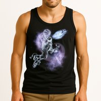 Space Astronaut Dunk Nebula Jam Tank Top