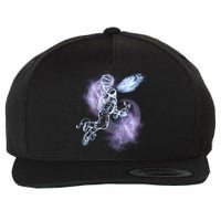 Space Astronaut Dunk Nebula Jam Wool Snapback Cap