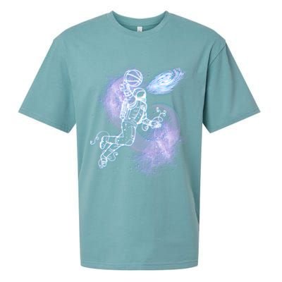Space Astronaut Dunk Nebula Jam Sueded Cloud Jersey T-Shirt