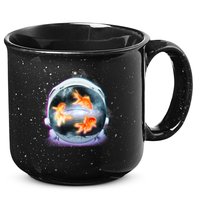Space Astronaut Helmet Goldfish 15oz Campfire Ceramic Mug