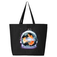 Space Astronaut Helmet Goldfish 25L Jumbo Tote