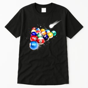 Space Billiards Tall T-Shirt