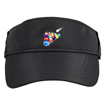 Space Billiards Adult Drive Performance Visor