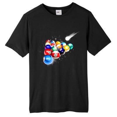 Space Billiards Tall Fusion ChromaSoft Performance T-Shirt