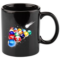 Space Billiards 11oz C Handle Ceramic Mug