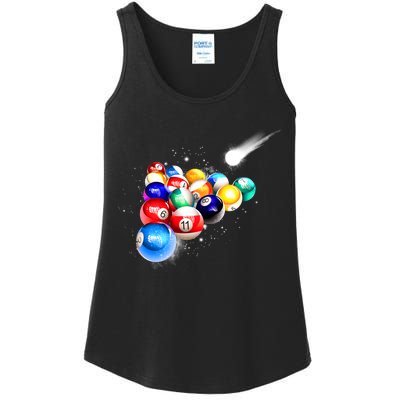 Space Billiards Ladies Essential Tank