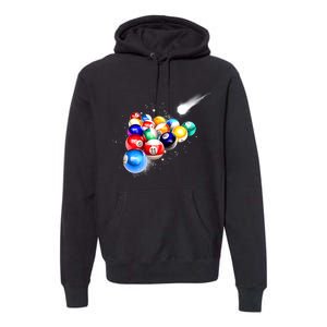 Space Billiards Premium Hoodie