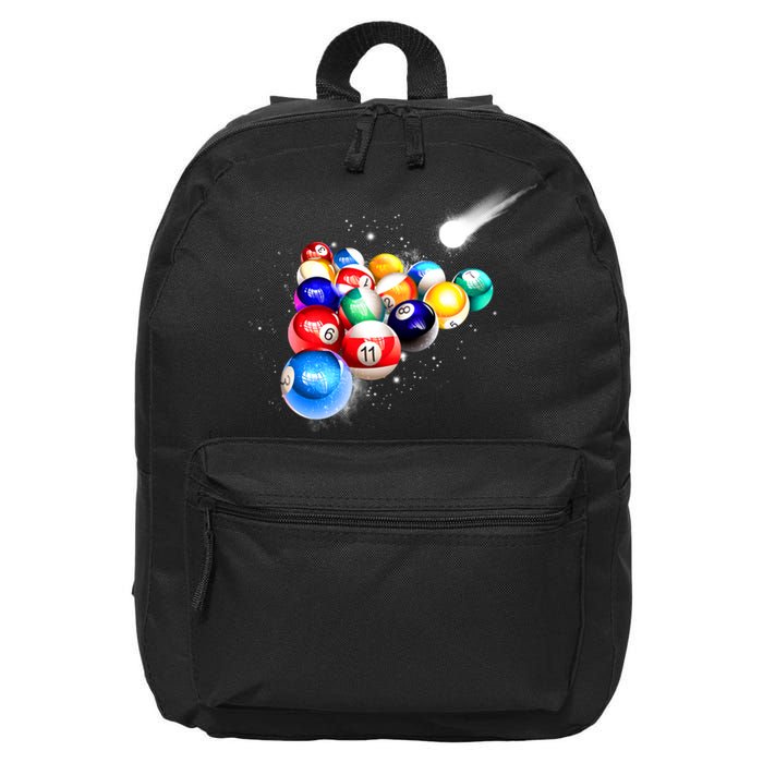 Space Billiards 16 in Basic Backpack