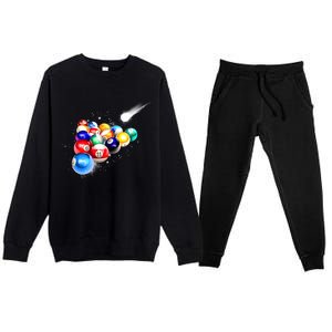 Space Billiards Premium Crewneck Sweatsuit Set