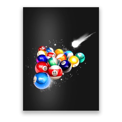 Space Billiards Poster