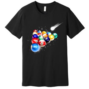 Space Billiards Premium T-Shirt