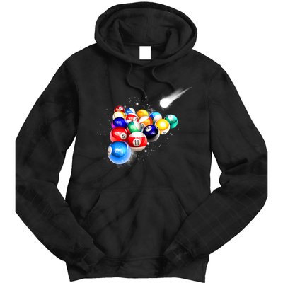 Space Billiards Tie Dye Hoodie