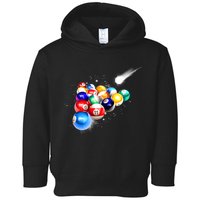 Space Billiards Toddler Hoodie