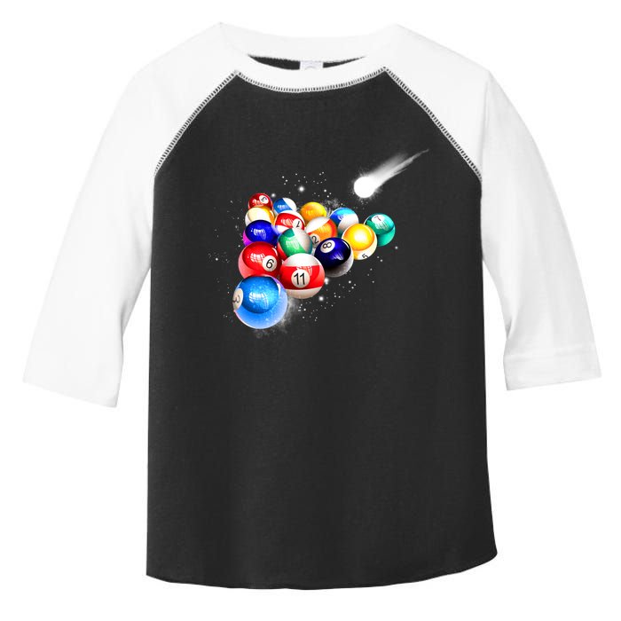 Space Billiards Toddler Fine Jersey T-Shirt