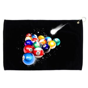 Space Billiards Grommeted Golf Towel