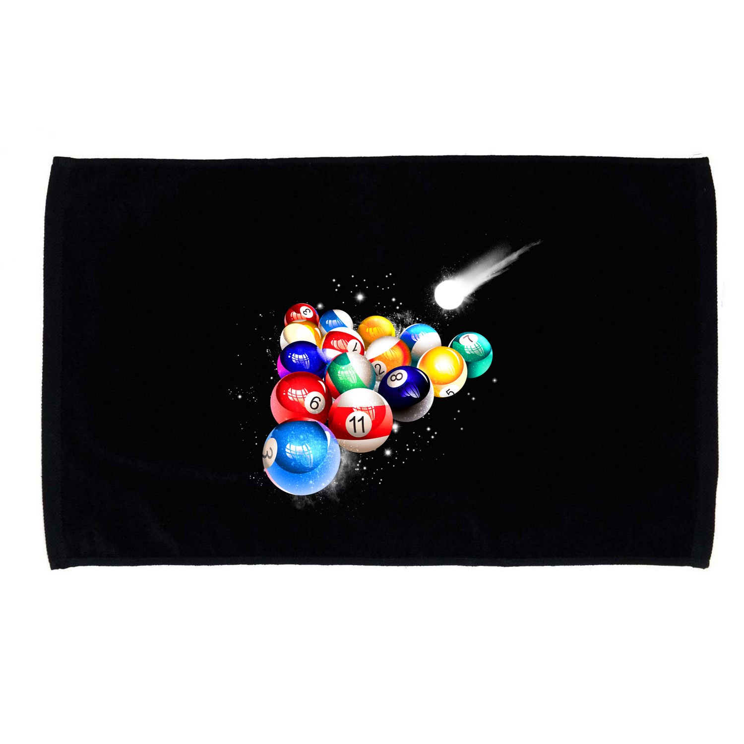 Space Billiards Microfiber Hand Towel