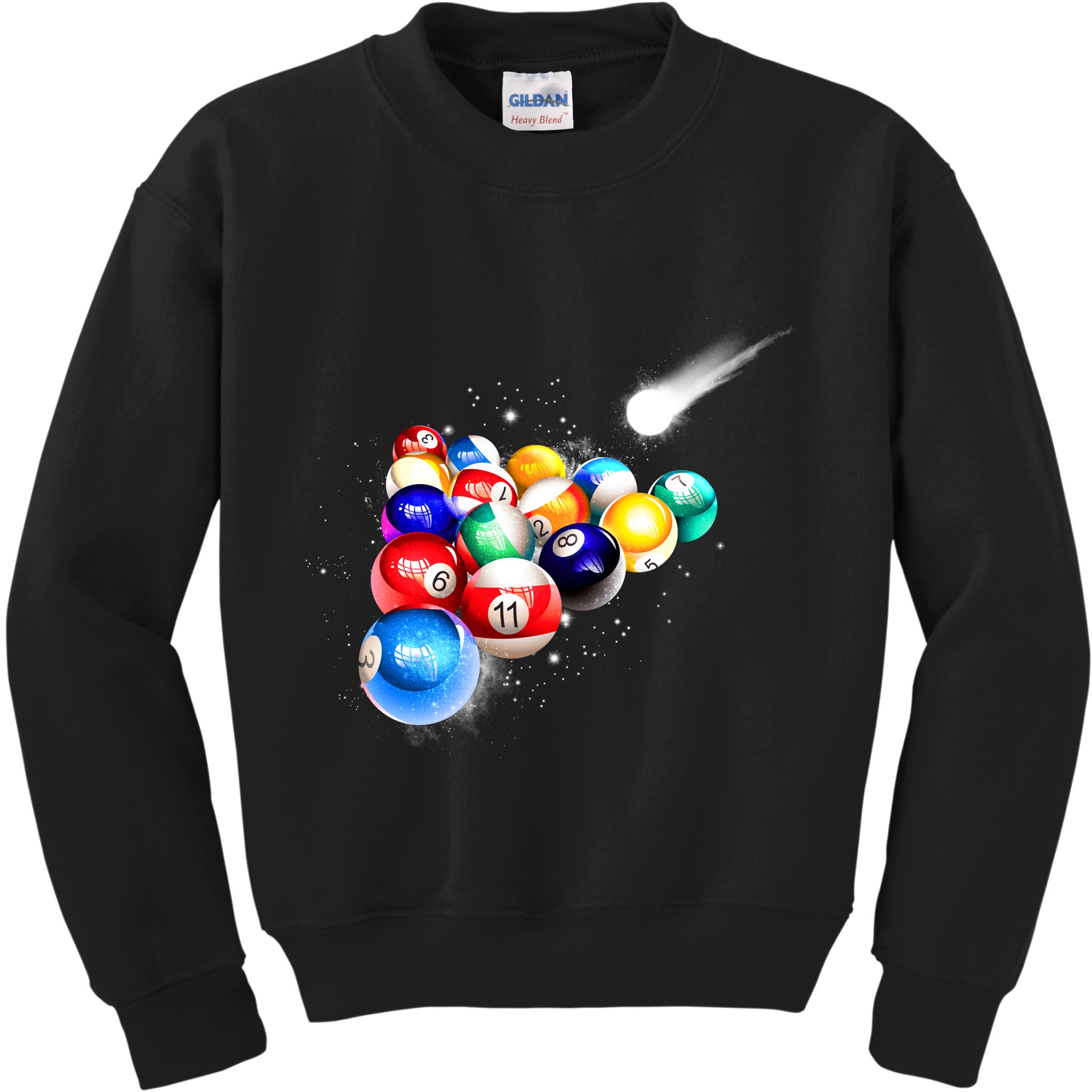 Space Billiards Kids Sweatshirt