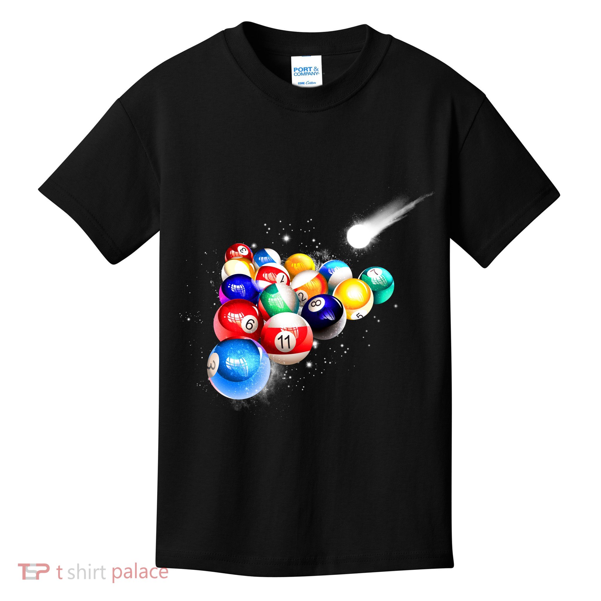 Space Billiards Kids T-Shirt