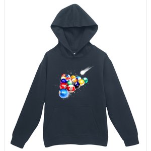 Space Billiards Urban Pullover Hoodie