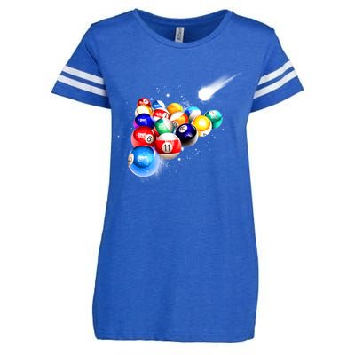 Space Billiards Enza Ladies Jersey Football T-Shirt