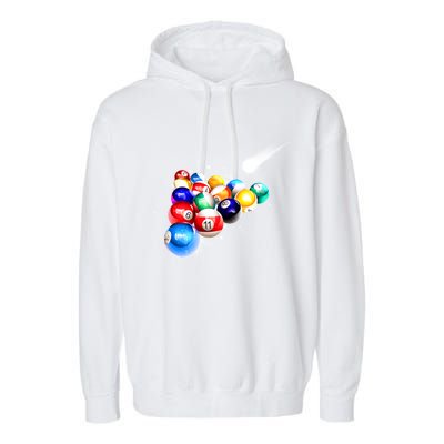 Space Billiards Garment-Dyed Fleece Hoodie