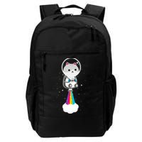 Space Cat Blasting Off Backpack
