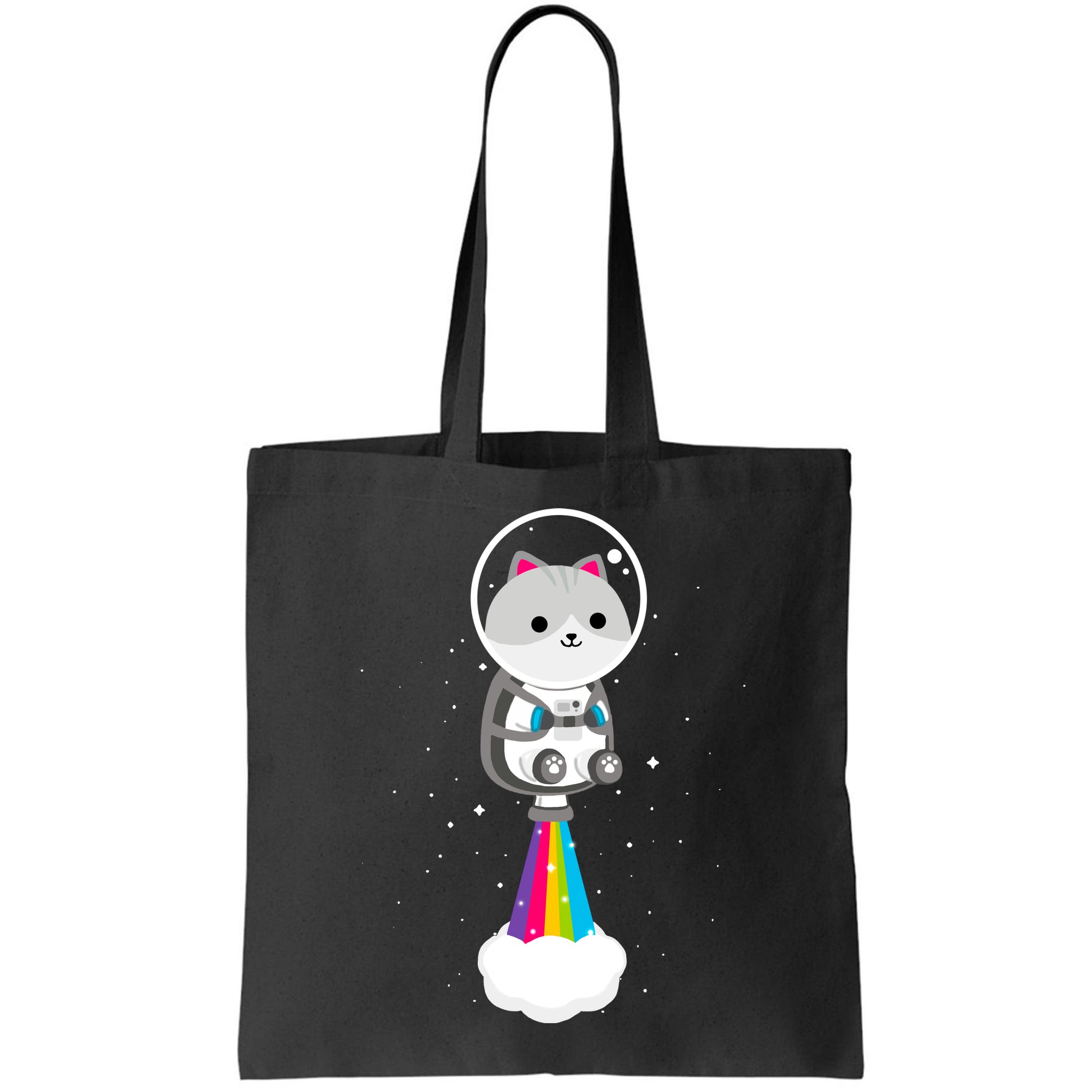 Space Cat Blasting Off Bag