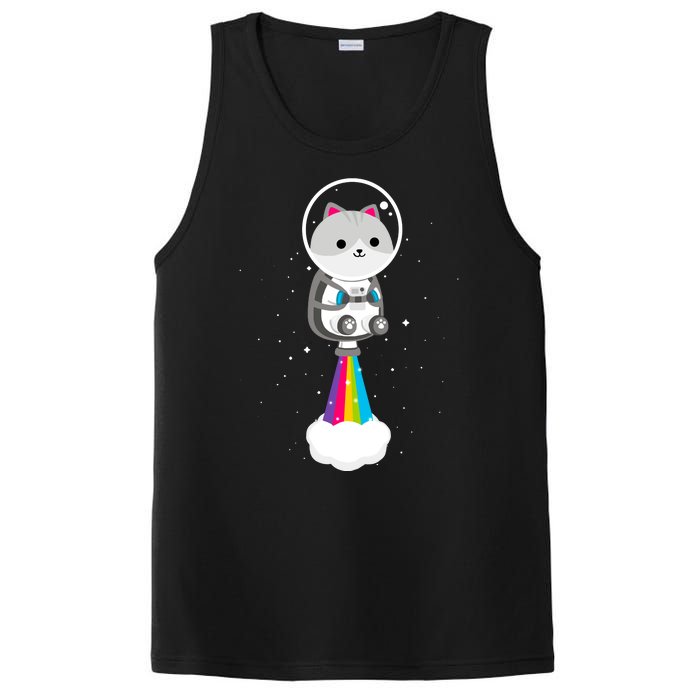 Space Cat Blasting Off PosiCharge Competitor Tank